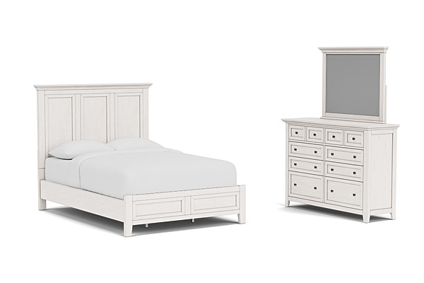 San Mateo 3-Piece White Queen Bedroom Set